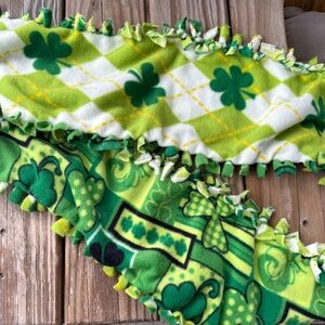 St Patrick’s Day handmade scarf